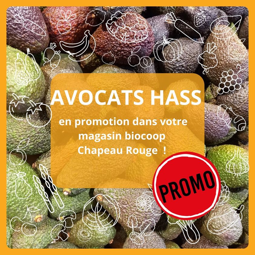 Biocoop Chapeau Rouge : Promo Avocats Hass ! 