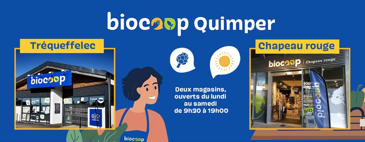 Biocoop Quimper deux magasins