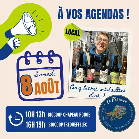 🍻 Venez rencontrer la Brasserie La Pieuvre ! 🍻 Venez rencontrer la Brasserie La Pieuvre !
