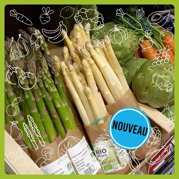 Les asperges sont arrivées dans vos deux Biocoop