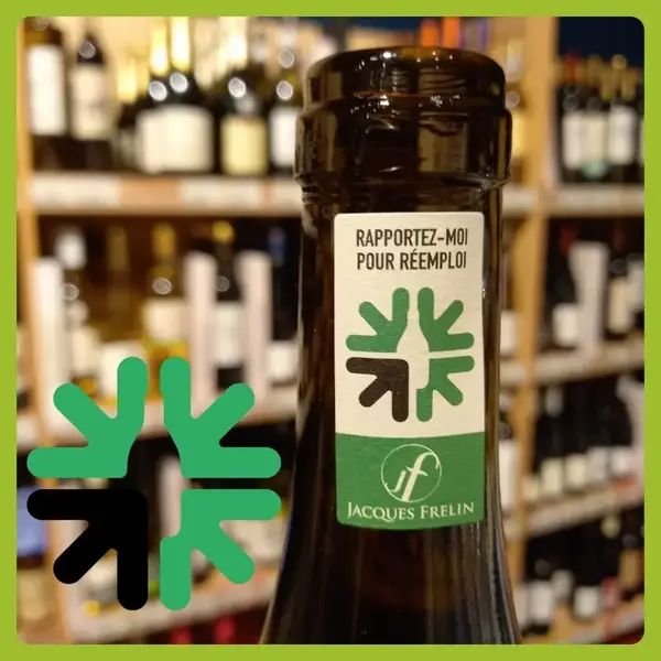 Chez Biocoop, certaines bouteilles sont consignées