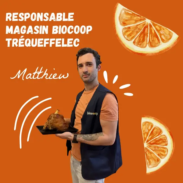 Rencontre avec Matthiew, responsable du magasin 